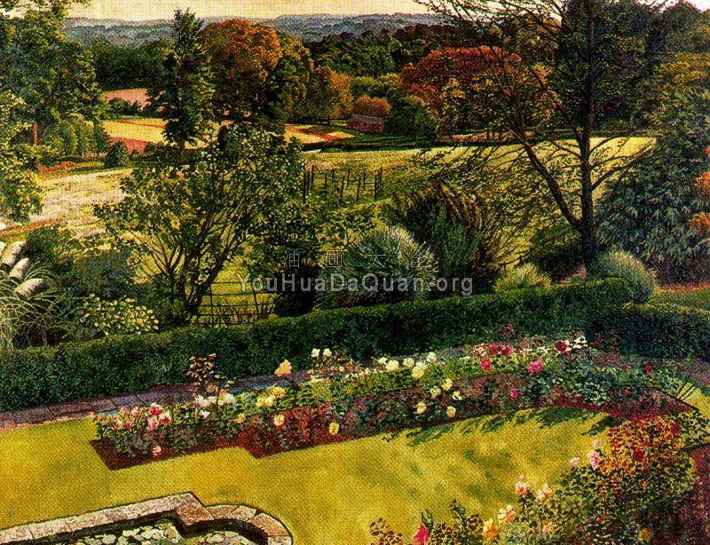 Landscape - Cookham Dene - 斯坦利·斯宾塞